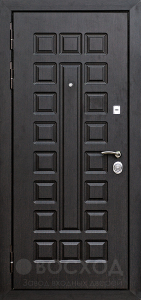 Черная входная дверь из металла №9 - фото №2