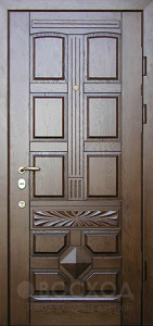 Фото стальная дверь Массив дуба №6 с отделкой Массив дуба