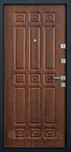 Фото  Стальная дверь Ламинат №78 с отделкой МДФ Шпон