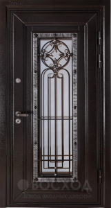 Фото стальная дверь Парадная дверь №405 с отделкой Массив дуба