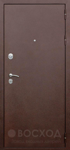 Фото стальная дверь Трёхконтурная дверь с зеркалом №2 с отделкой МДФ ПВХ