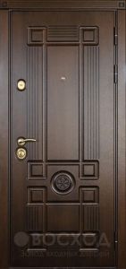 Фото стальная дверь МДФ №105 с отделкой МДФ Шпон