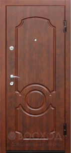 Фото стальная дверь С зеркалом и терморазрывом №95 с отделкой МДФ ПВХ