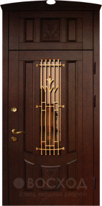 Фото стальная дверь Парадная дверь №351 с отделкой Массив дуба