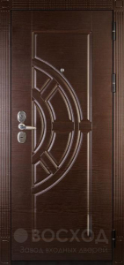 Фото стальная дверь МДФ №30 с отделкой МДФ ПВХ