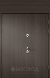 Фото стальная дверь Двойная дверь в квартиру №7 с отделкой МДФ ПВХ