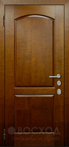 Фото  Стальная дверь Ламинат №4 с отделкой МДФ Шпон