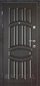 Фото  Стальная дверь С терморазрывом №44 с отделкой МДФ Шпон