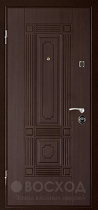 Фото  Стальная дверь МДФ №90 с отделкой Ламинат