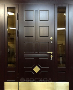 Фото стальная дверь Парадная дверь №70 с отделкой МДФ ПВХ