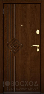 Фото  Стальная дверь МДФ №536 с отделкой Ламинат