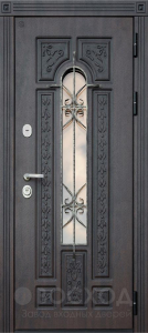 Фото стальная дверь Парадная дверь №410 с отделкой Массив дуба