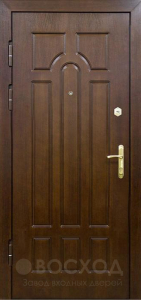 Фото  Стальная дверь МДФ №204 с отделкой Винилискожа