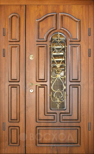Фото стальная дверь Парадная дверь №88 с отделкой Массив дуба