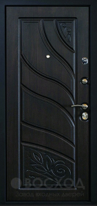 Фото  Стальная дверь С терморазрывом №26 с отделкой МДФ Шпон