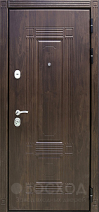 Фото стальная дверь С зеркалом №5 с отделкой МДФ ПВХ