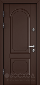 Фото  Стальная дверь МДФ №504 с отделкой Ламинат