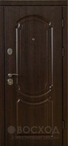 Фото стальная дверь С зеркалом и терморазрывом №96 с отделкой МДФ ПВХ