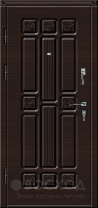 Дверь с полимерным покрытием и МДФ с фрезеровкой №18 - фото №2