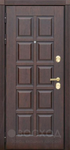 Фото  Стальная дверь Дверь в каркасный дом №21 с отделкой Массив дуба