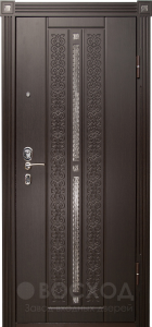 Фото стальная дверь Парадная дверь №404 с отделкой Массив дуба