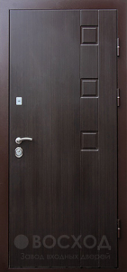 Фото стальная дверь МДФ №75 с отделкой МДФ ПВХ