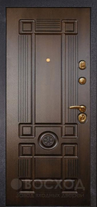 Фото  Стальная дверь МДФ №44 с отделкой Массив дуба