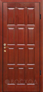 Фото стальная дверь МДФ №301 с отделкой МДФ ПВХ