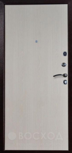 Фото  Стальная дверь Порошок №80 с отделкой МДФ Шпон