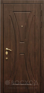 Фото стальная дверь С терморазрывом №36 с отделкой МДФ ПВХ