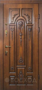 Фото стальная дверь МДФ №14 с отделкой МДФ ПВХ