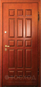 Фото стальная дверь С терморазрывом №9 с отделкой МДФ Шпон
