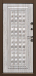 Фото  Стальная дверь МДФ №534 с отделкой МДФ ПВХ