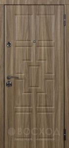 Фото стальная дверь МДФ №52 с отделкой МДФ Шпон